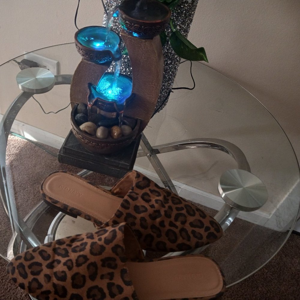 Loafers animal print